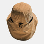 Breathable Quick Dry Sun Hat With Neck Hood - Perfect For Fishing, Camping And Outdoor Activities