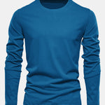 Basic Long Sleeve Cotton T-Shirt