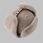 Men's Patchwork Windproof Warm Trooper Trapper Hat