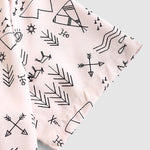 Men's Street Style Printed Casual Short Sleeve Shirt