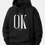 OK Print Relax Fit Hoodie