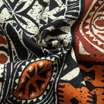 Ethnic Geometry Print Button Up Shirt