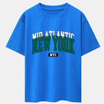 New York Print Drop Shoulder Oversize T-Shirt