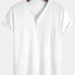 3 Pieces Cotton Henley T-Shirts