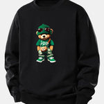 Cool Bear Print Relax Fit Sweatshirt