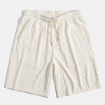 Animal Texture Terry Cuban Shirt & Shorts