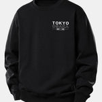 Tokyo Osaka Print Relax Fit Sweatshirt