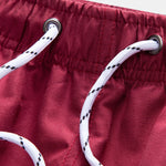 Solid Drawstring Swim Shorts