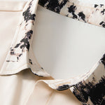 Ink Mountain Shirt & Man Mid Length Drawstring Swim Shorts