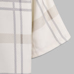 Men's retro textured plaid pocket short-sleeved shirt