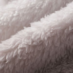 Men's Classic Plaid  Fluffy Faux Fur Single Pocket Button Lapel Jacket