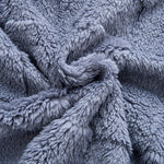 Chessboard Jacquard Teddy Quarter Zip Sweatshirt