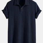 Short Sleeve Jacquard Polo