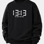 13:13 Print Relax Fit Sweatshirt