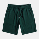 Relax Fit Ribbed T-Shirt & Drawstring Ribbed Shorts