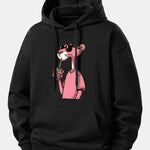 Pink Panther Print Relax Fit Hoodie