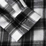 Men's Classic Thin Plaid Hooded Jacket
