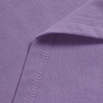 Men's solid color cotton basic round neck short-sleeved T-shirt