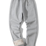 3 Pieces Teddy Lined Straight Leg Pants