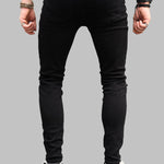 Men's ripped contrast denim  Jeans