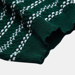 Stripe Knitted Polo Shirt