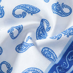 Paisley Border Button Up Shirt & Swim Shorts