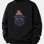 Chicago Bear Print Relax Fit Sweatshirt