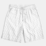 Checkerboard Jacquard Shorts
