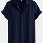 Linen Pocket Button Up Shirt