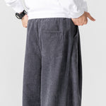 Corduroy Loose Straight Wide-leg Pants