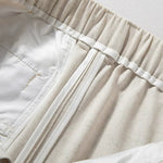 Flowy Wide-leg Straight Cropped Trousers