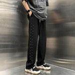 Rivet Straight Casual Pants