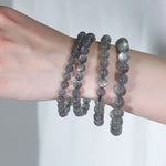 Buddha Stones Natural Moonstone Calm Positive Bracelet