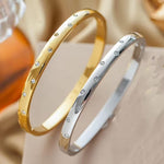 Timeless Golden Zirconia Bracelet