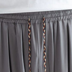Loose Draped Ankle Tied Casual Harem Pants