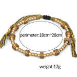 Buddha Stones Tibetan Curse Six True Words Wealth Bracelet
