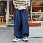 Retro Loose-fitting Lantern Pants