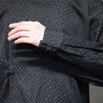 Vintage Python Jacquard Disc-button Shirt