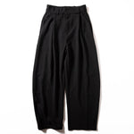 Drape Loose Straight Casual Trousers