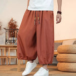 Lantern Loose Casual Cropped Pants