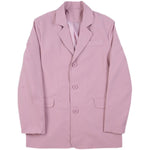 Pink Suit Trench Coat
