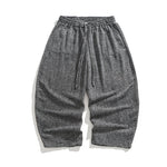 Retro Thick Woolen Loose Bloomers