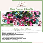 Buddha Stones Garnet Tourmaline Butterfly Protection Bracelet Anklet