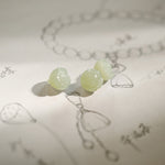 Buddha Stones White Agate Jade Lotus Protection Bracelet