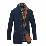 Stand Collar Slim Coat