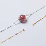 Buddha Stones 925 Sterling Silver Semi-finished Chain Blessing Bracelet