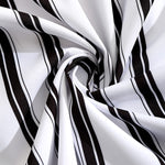 Men's Casual Printed Striped Street Style Short Sleeve Shirt
