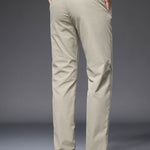 Warm Fleece-Lined Straight Leg Chino Pants