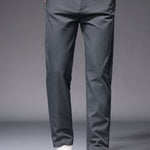 Warm Fleece-Lined Straight Leg Chino Pants