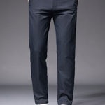 Warm Fleece-Lined Straight Leg Chino Pants